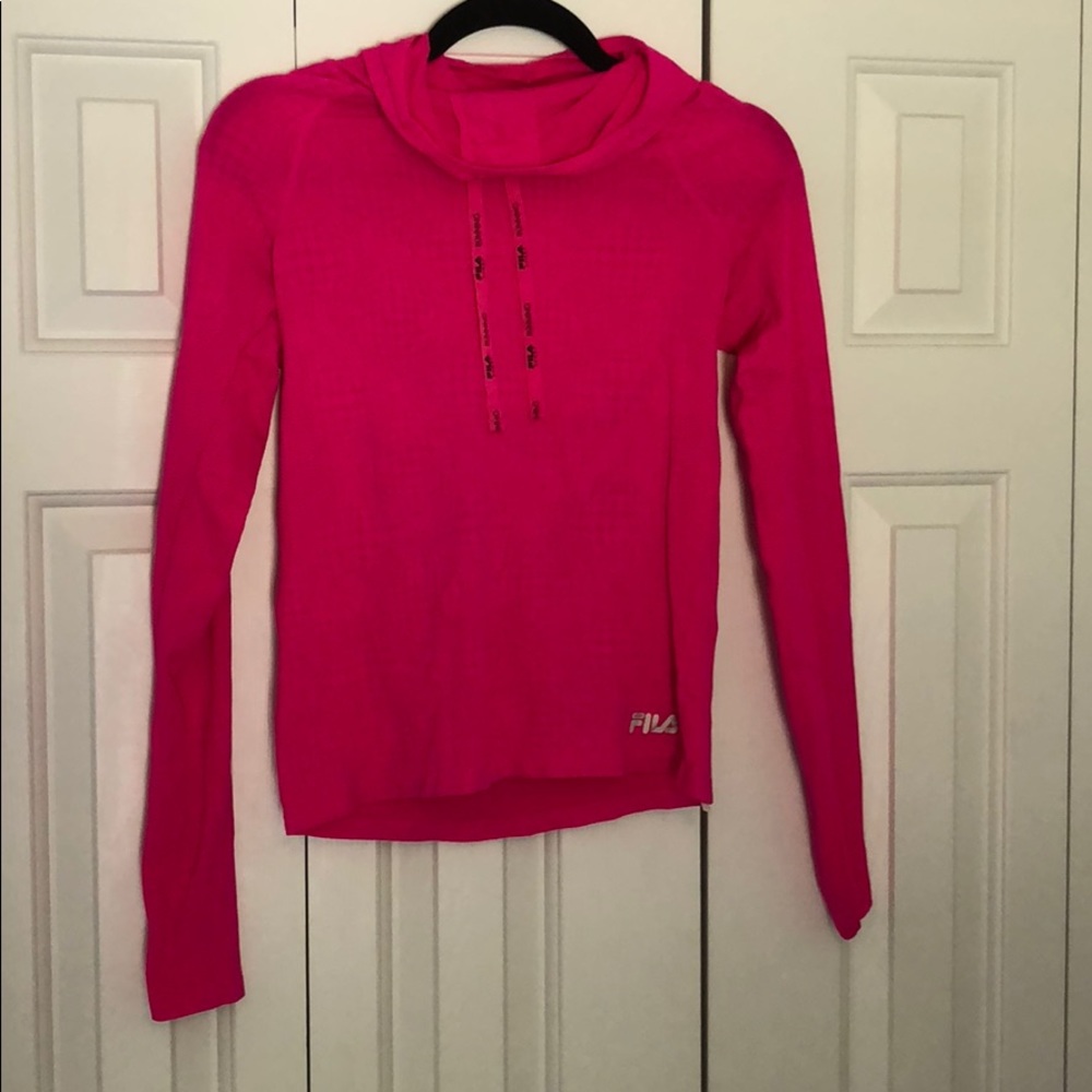 FILA Workout Top with Hood